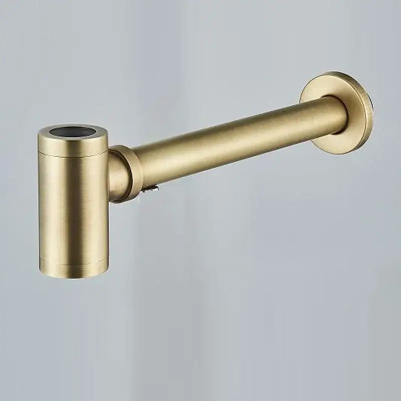 Modern gold basin tap kit with deodorization drain bathroom hardware