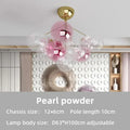 Modern gold cartoon bubble ball chandelier for kids room