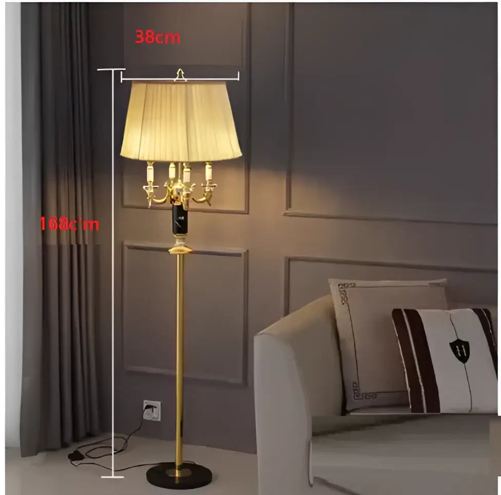 Modern gold crystal black table lamp bedroom chandelier light