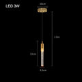 Modern gold crystal bubble pendant chandelier for dining room