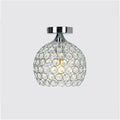 Modern gold crystal diamond ceiling light for dining room