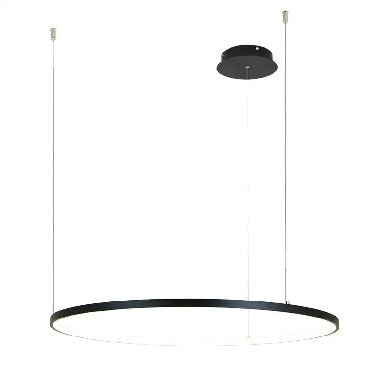 Modern gold decorbites circular led chandelier dining room light