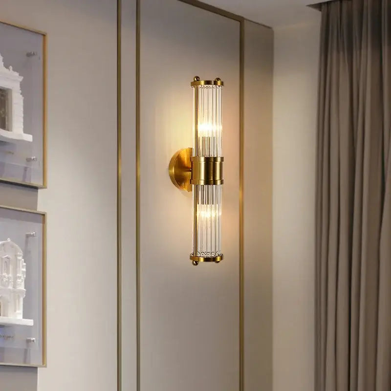 Modern gold decorbites crystal led wall lights bedroom sconce