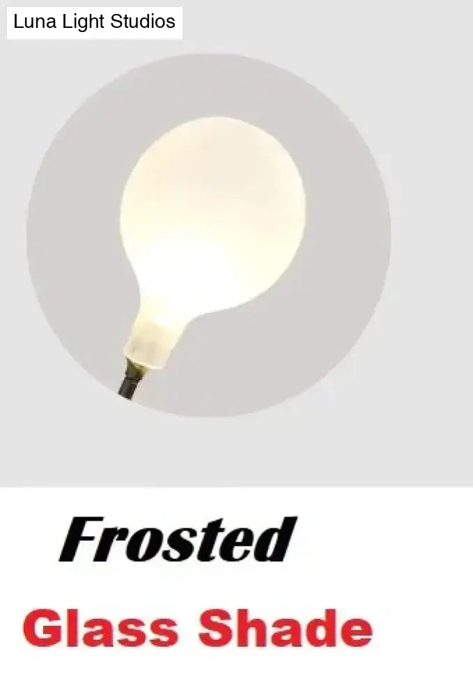 Modern gold firefly tree branch led wall light bedroom