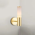 Modern gold frosted glass wall lamp bedroom sconce