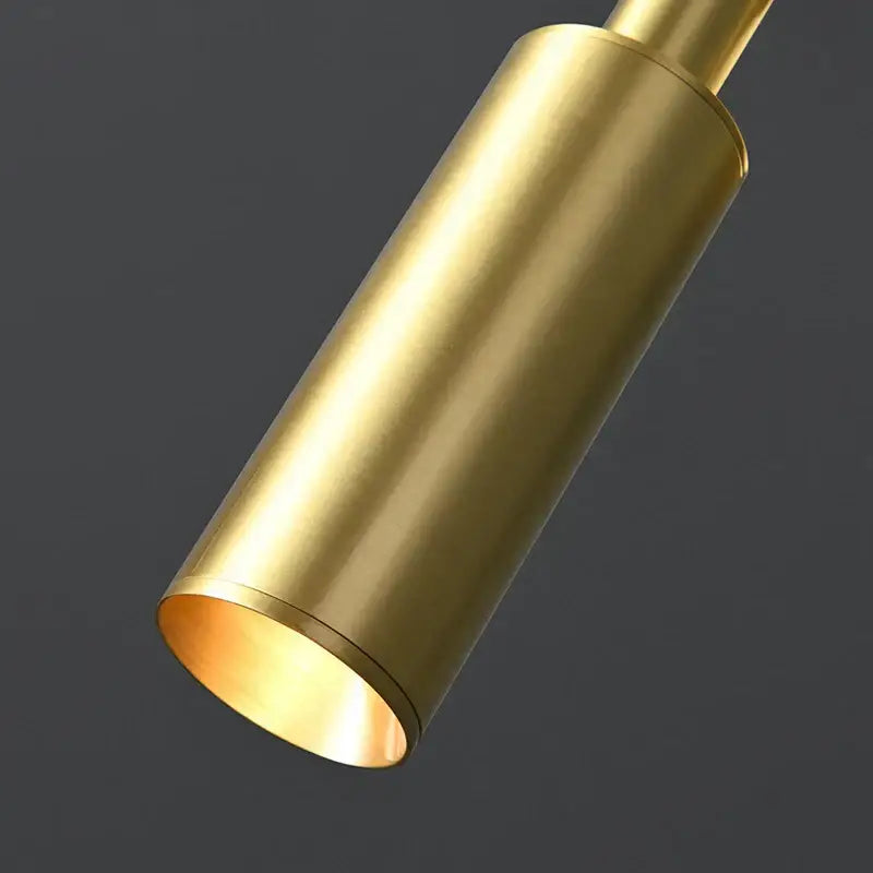 Modern gold led wall lamp with 3 color temperature for bedroom