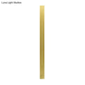 Modern gold linear led wall light fixture living room sconce