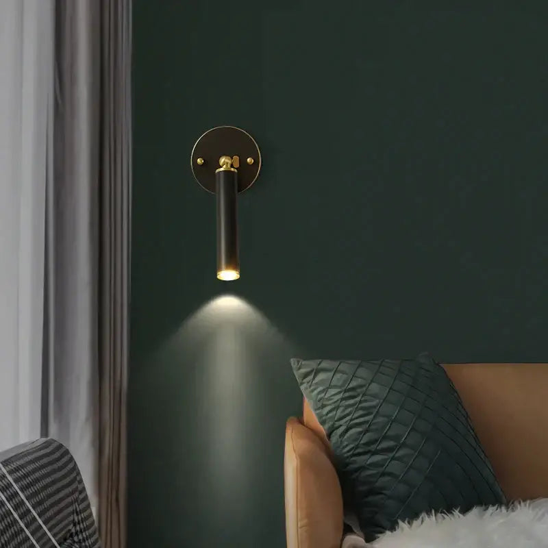 Modern gold pendant and wall sconce set bedroom lighting