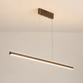 Modern gold triangular prism pendant lamp dining room light