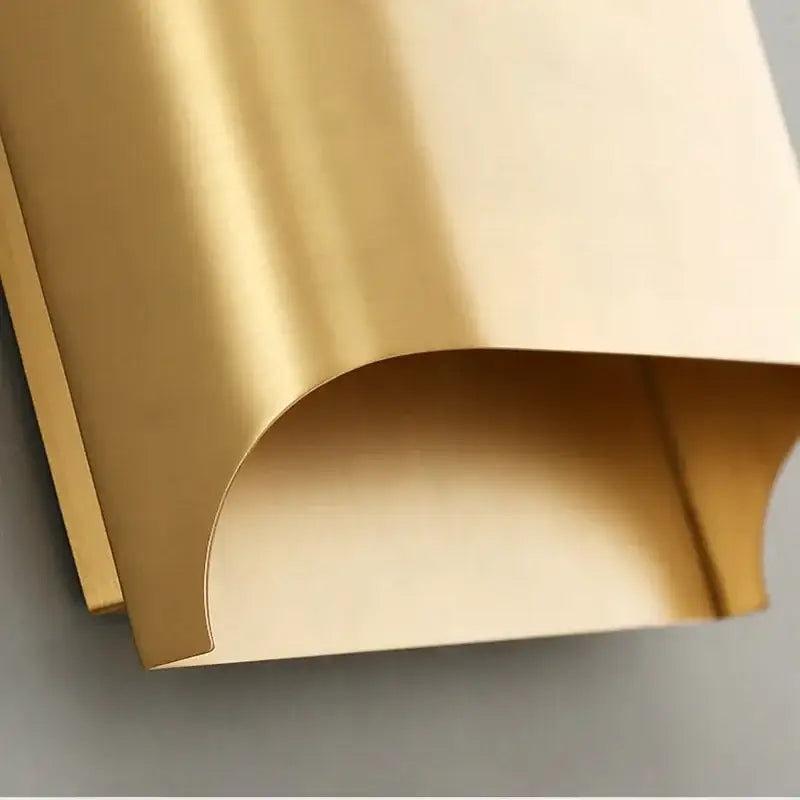 Modern gold wall sconce – living room minimalist wall lamp