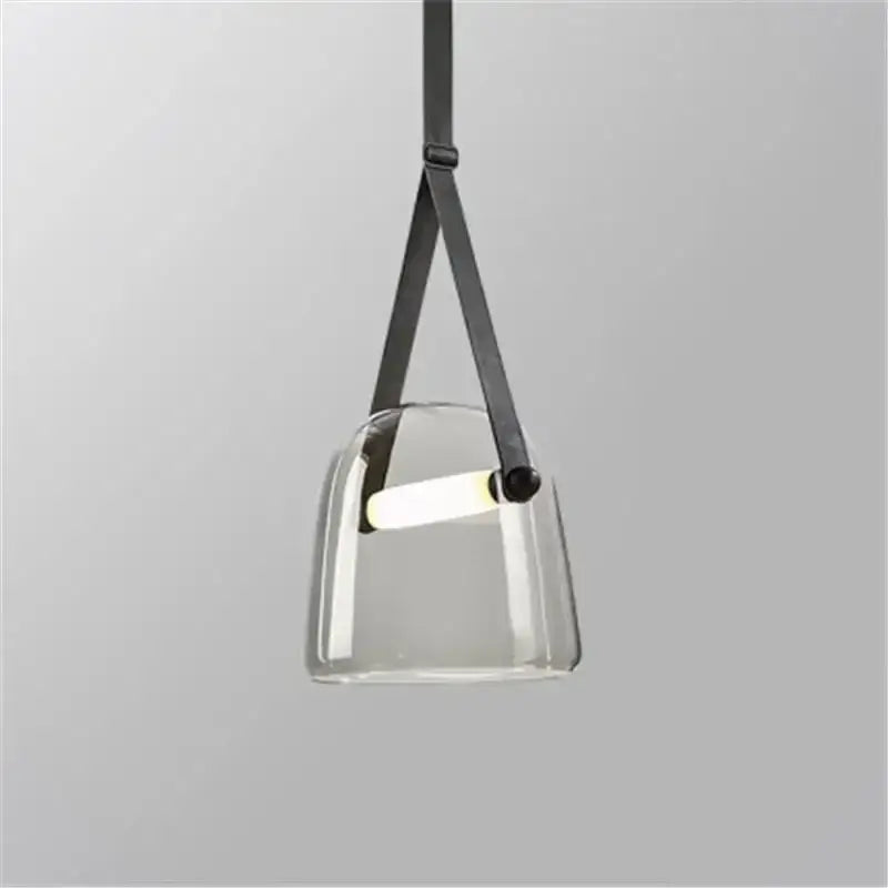 Modern gray & white decorbites glass chandelier living room light