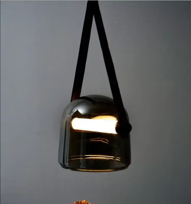Modern gray & white decorbites glass chandelier living room light