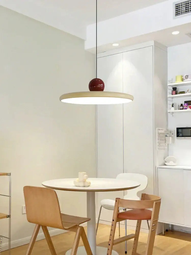 Modern green & red colorful metal led pendant light kitchen