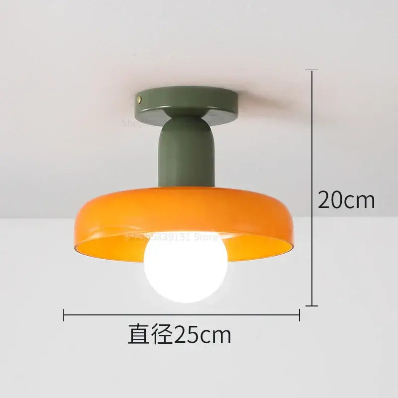 Modern green & white colorful glass pendant lights dining room