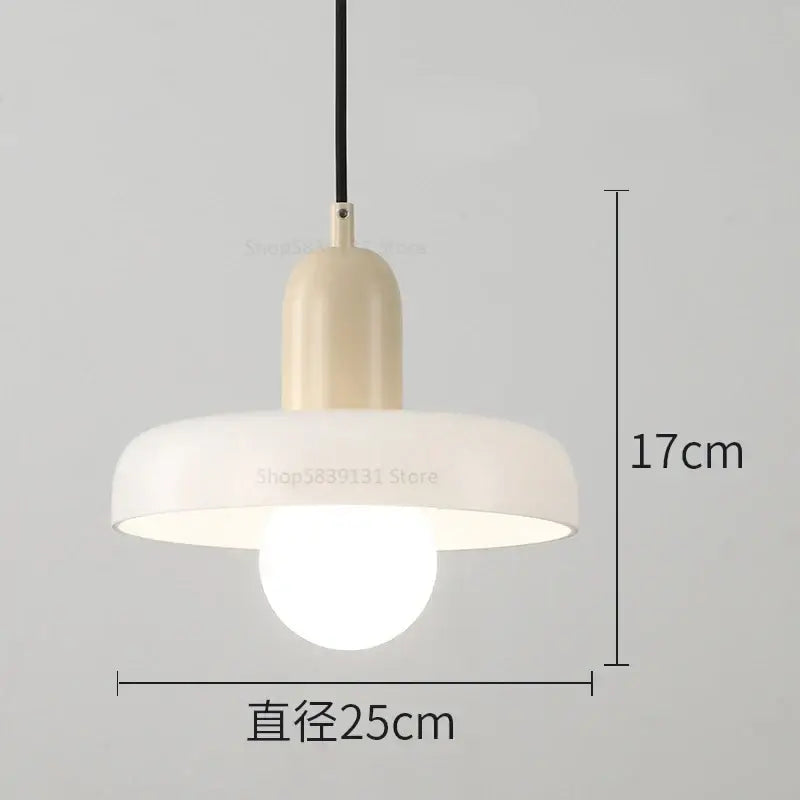 Modern green & white colorful glass pendant lights dining room