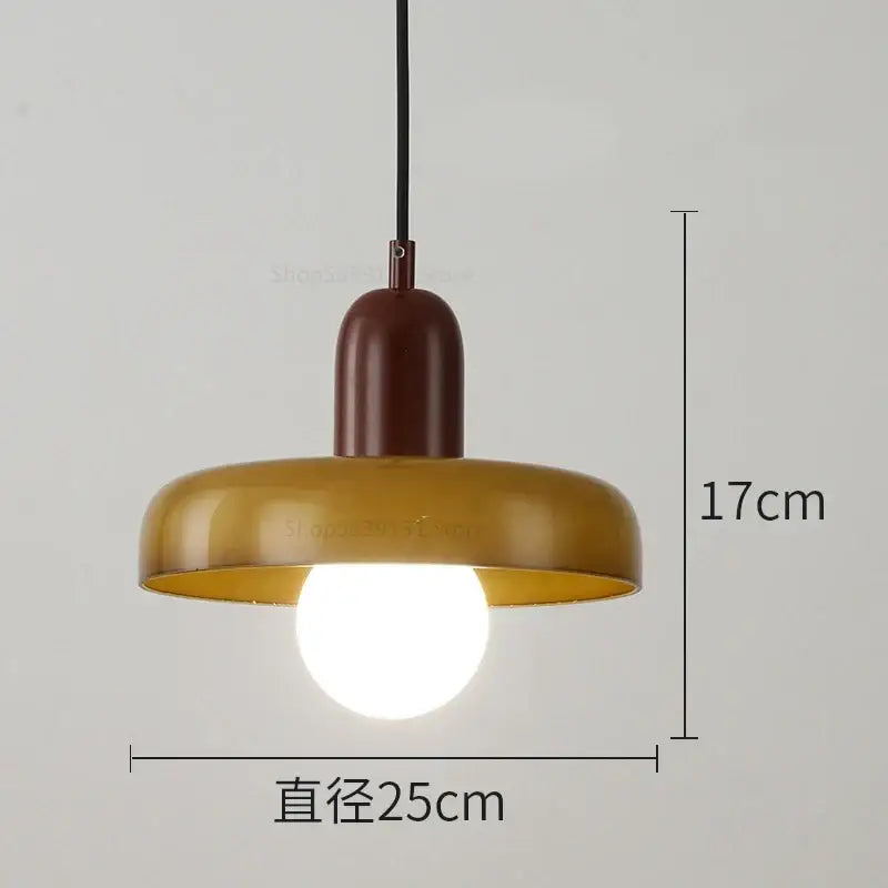 Modern green & white colorful glass pendant lights dining room