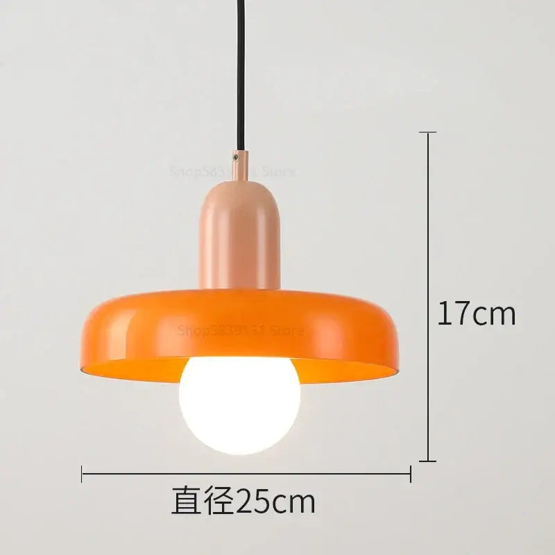 Modern green & white colorful glass pendant lights dining room