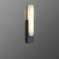 Modern grey marble led wall sconce bedroom bedside light