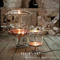 Modern industrial copper glass balloons floor lamp living room