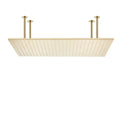 Modern led rainfall shower head – bathroom color changing luxury