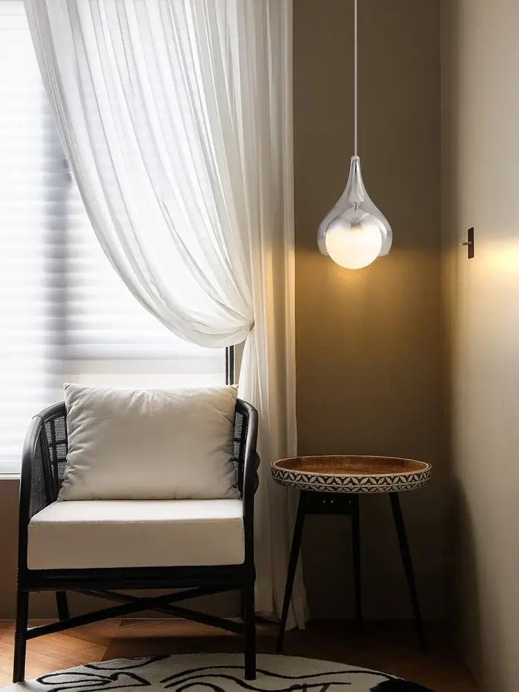 Modern led water droplet ceiling chandelier dining room light