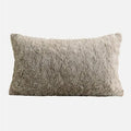 Modern light coffee patchwork pillow covers living room decor