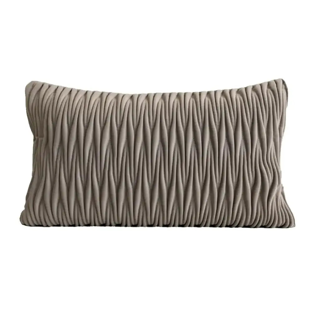 Modern light grey coffee texture cushion covers living room decor