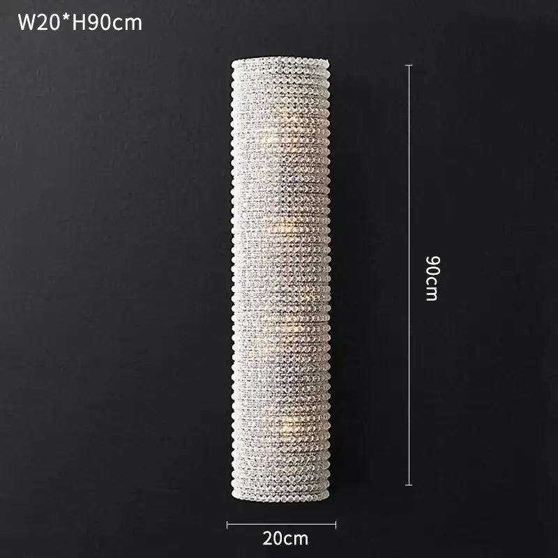 Modern luxury crystal circle chandelier living room pendant light