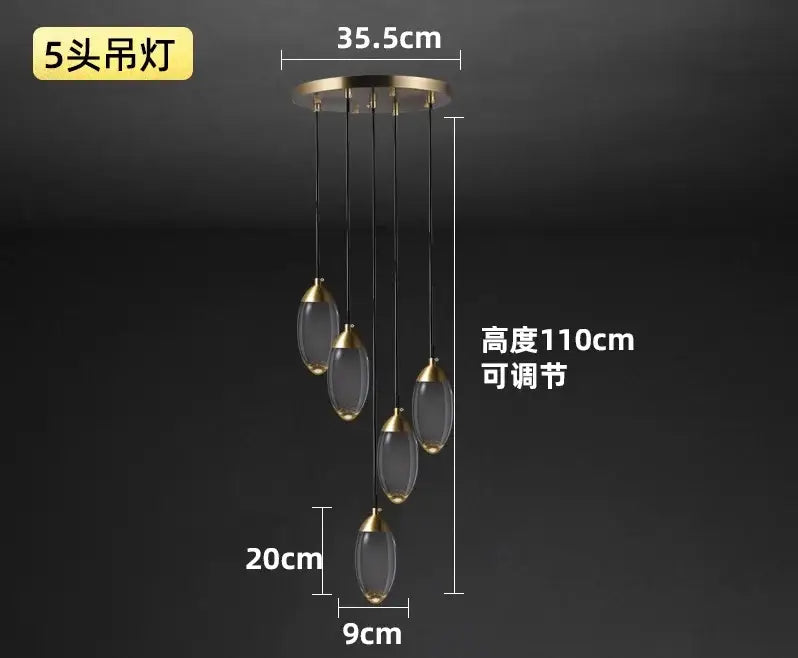 Modern luxury gold crystal led wall light bedroom sconce