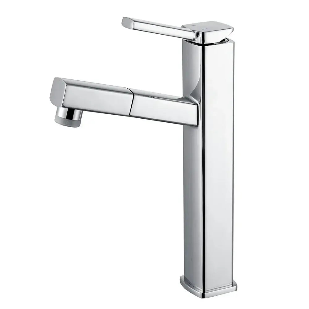 Modern matte black basin faucet bathroom rectangular mixer tap