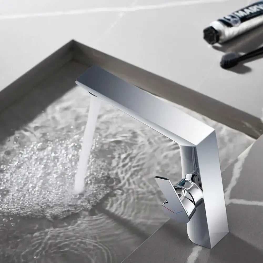 Modern matte black basin faucet bathroom single handle mixer tap