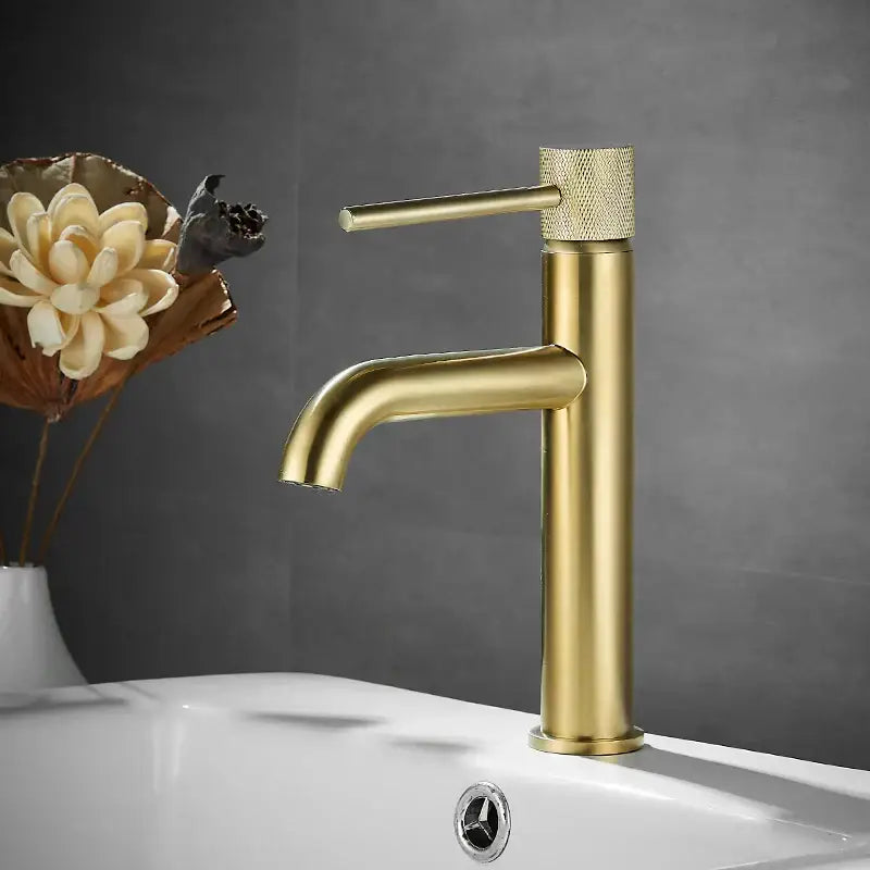 Modern matte black basin faucet bathroom sink mixer tap