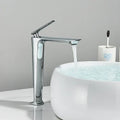 Modern matte black basin mixer bathroom vanity tap