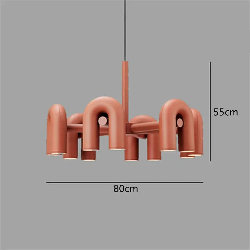 Modern matte black & silver tube wall lamp bedroom sconce