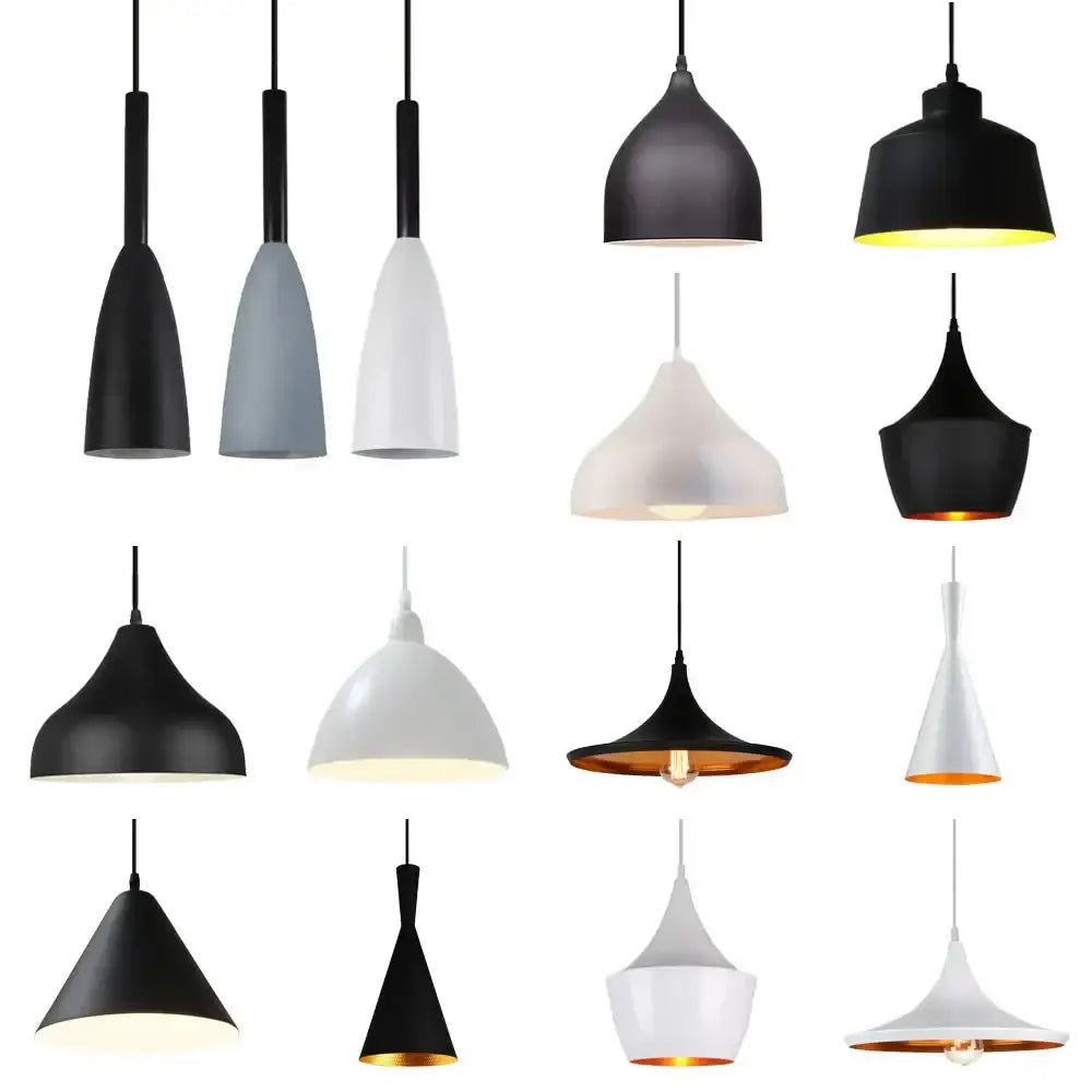 Modern matte colorful nordic pendant light for kitchen and dining room