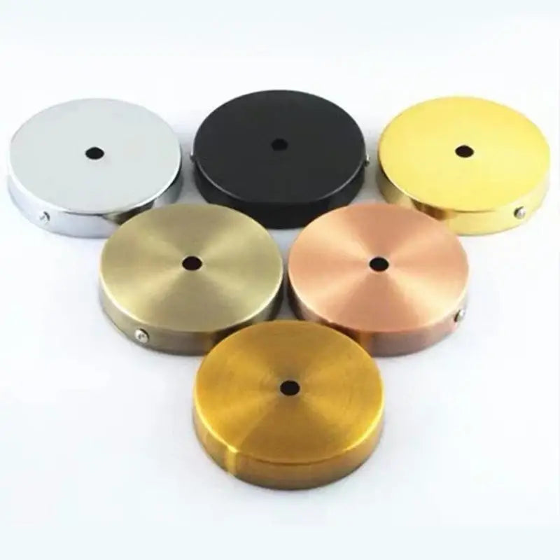 Modern metal 10cm ceiling base for living room pendant lights