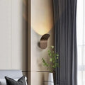 Modern metal bracket wall light – bedroom black gold coffee finish