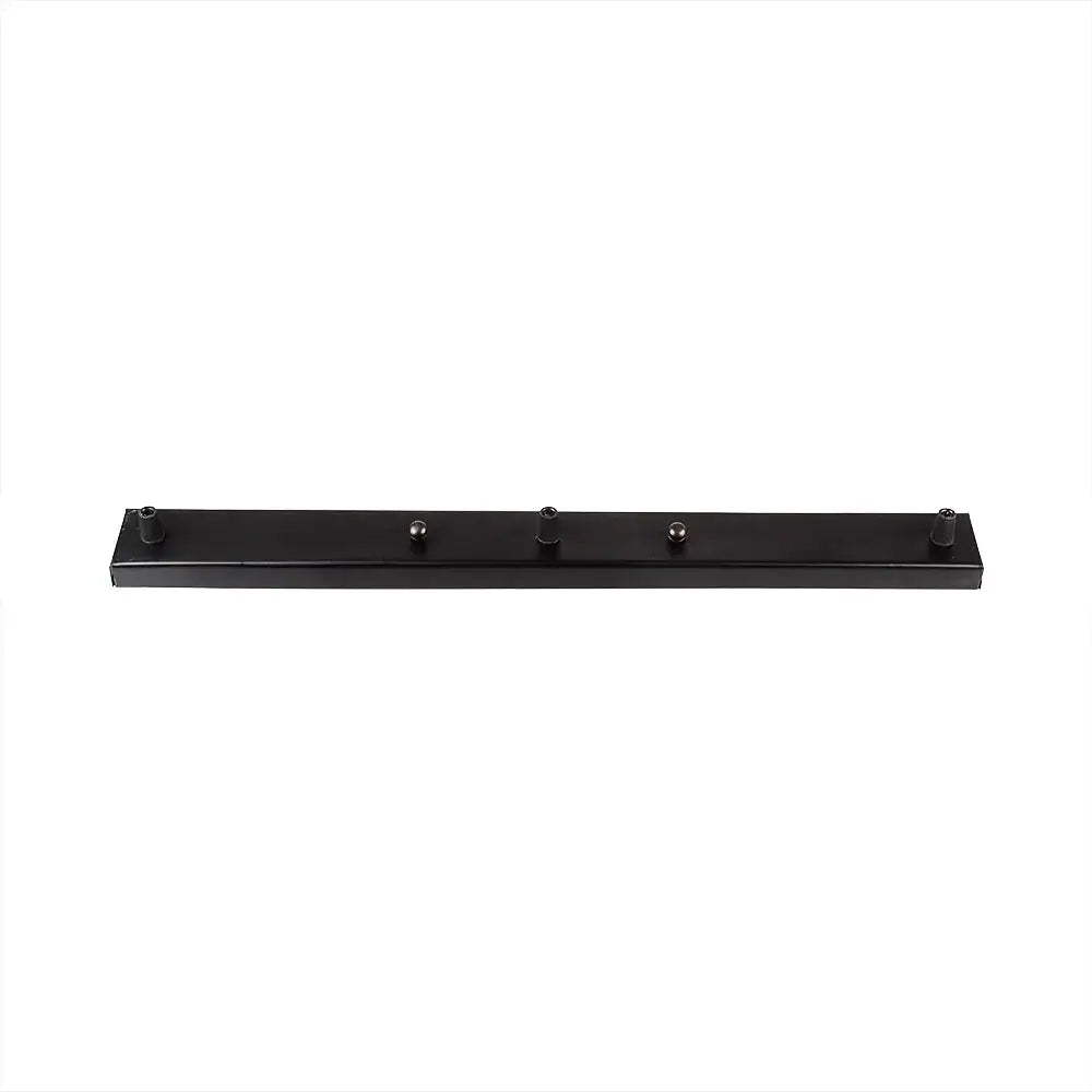 Modern metallic five hook coat rack decorbites ceiling plate hallway