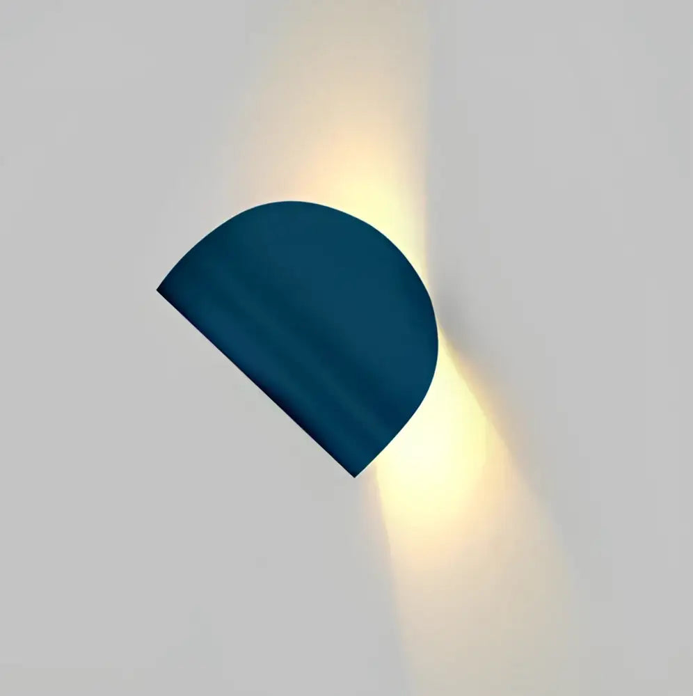 Modern minimalist art decor rotating wall lamp bedroom sconce