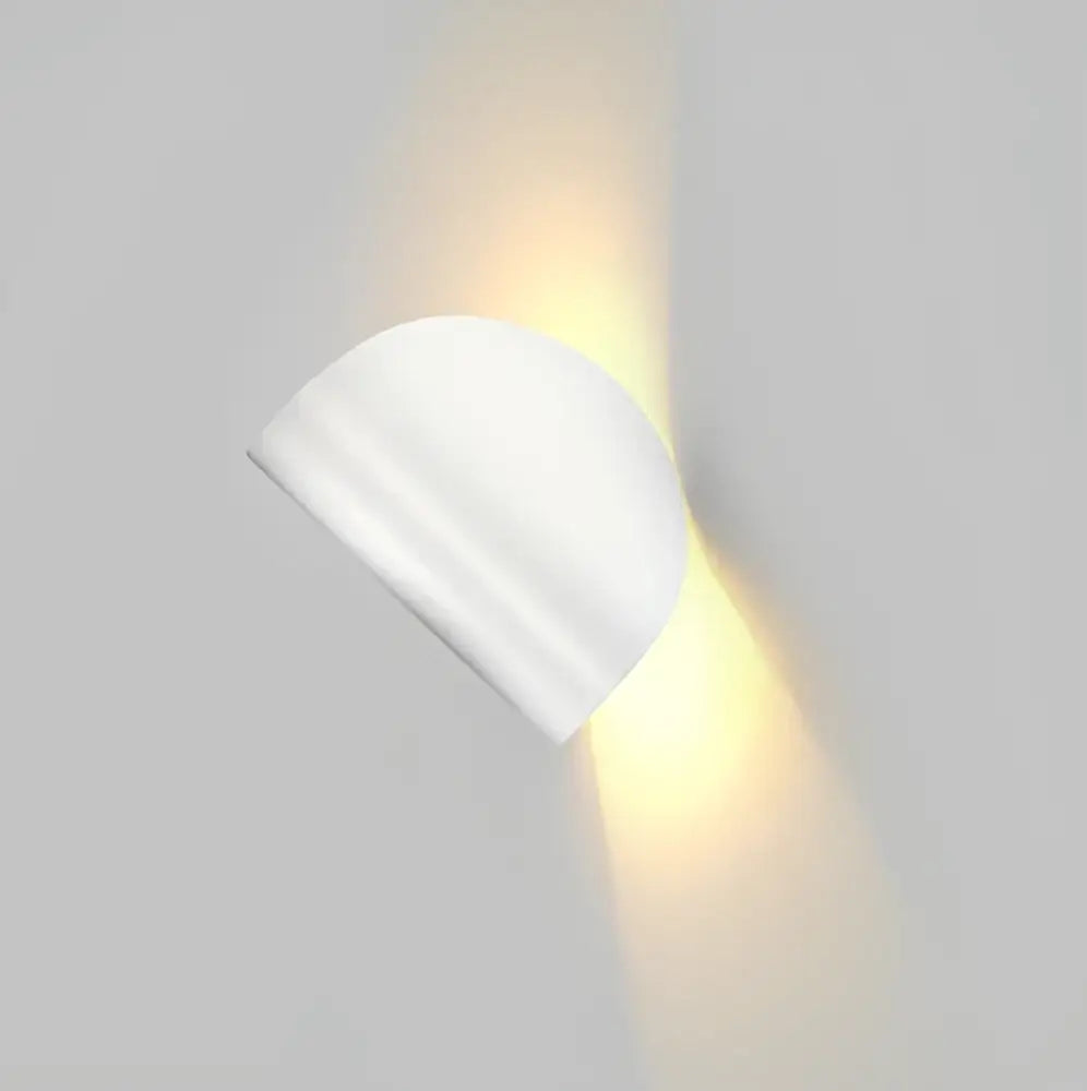Modern minimalist art decor rotating wall lamp bedroom sconce