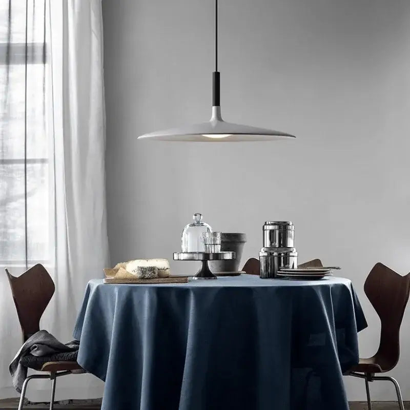 Modern minimalist colorful ufo pendant lights for dining room