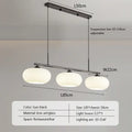 Modern minimalist decorbites glass chandelier living room pendant light