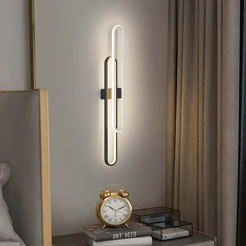 Modern minimalist decorbites led wall lights bedroom sconce
