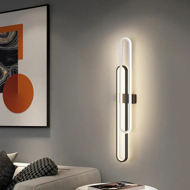 Modern minimalist decorbites led wall lights bedroom sconce