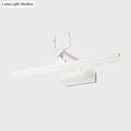Modern minimalist white antler design led wall lamp bedroom light