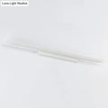 Modern minimalist white led vanity light fixture bathroom sconce