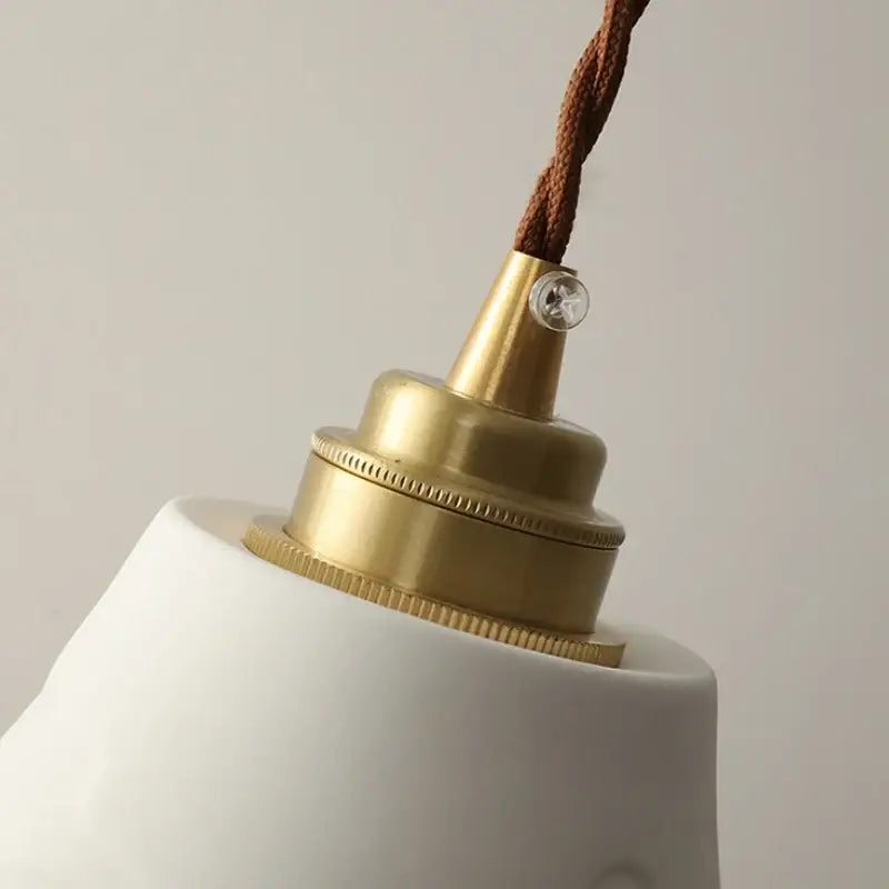 Modern moon ceramic led pendant lamp for dining room