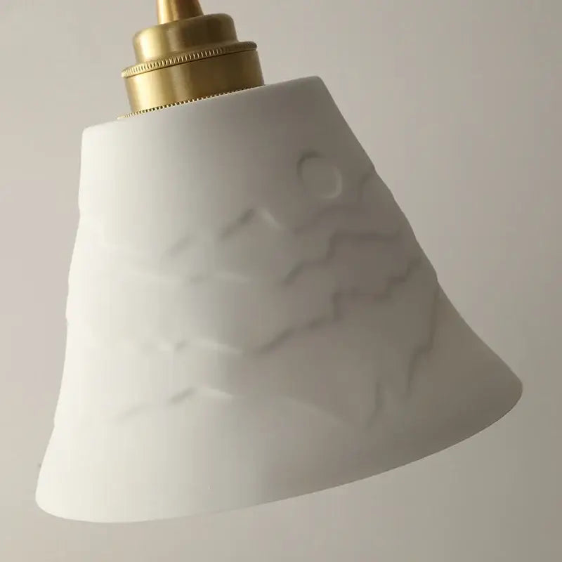 Modern moon ceramic led pendant lamp for dining room