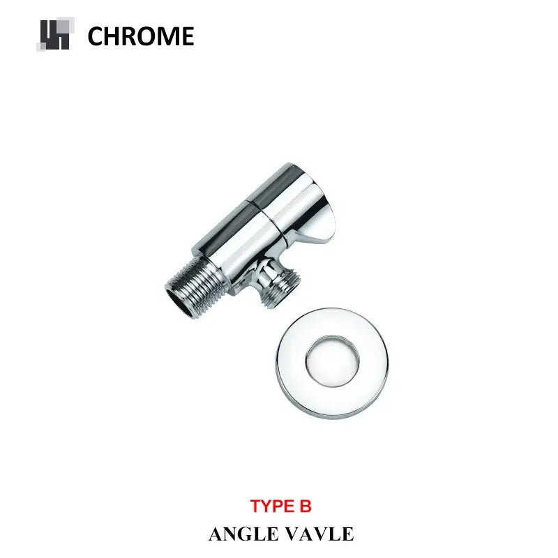 Modern multi finish decorbites brass triangle valve bathroom faucet