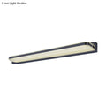 Modern nickel finish led vanity sconce – bathroom wall light